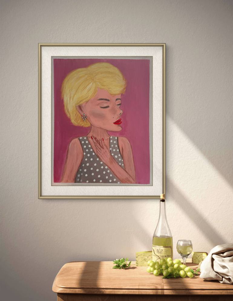 Original Contemporary People Painting by Elena Vinogradova