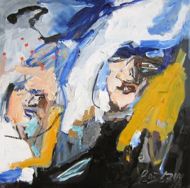 Original Abstract Expressionism World Culture Paintings by Caesar W Radetzky