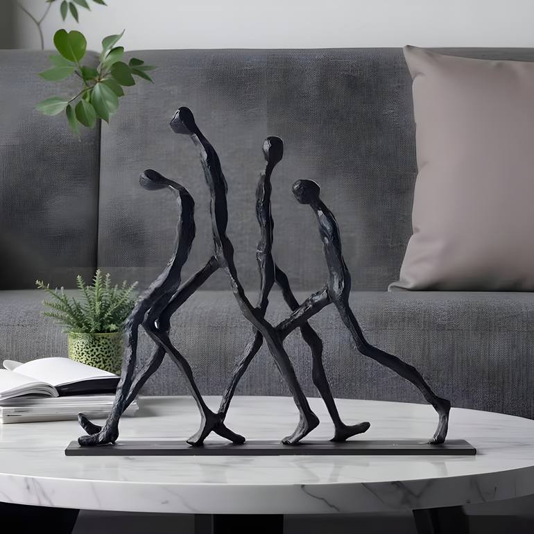 Wild Tiger Sculpture by Nithin Krishnan K | Saatchi Art