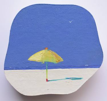 Original Conceptual Beach Paintings by Adriana Vignere