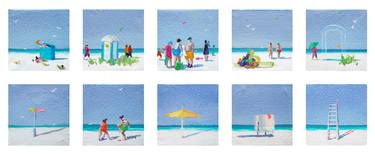 Original Beach Paintings by Adriana Vignere