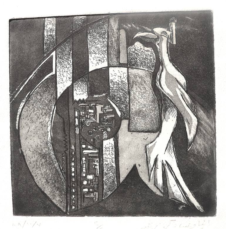 Music Monotype Art Prints For Sale | Saatchi Art