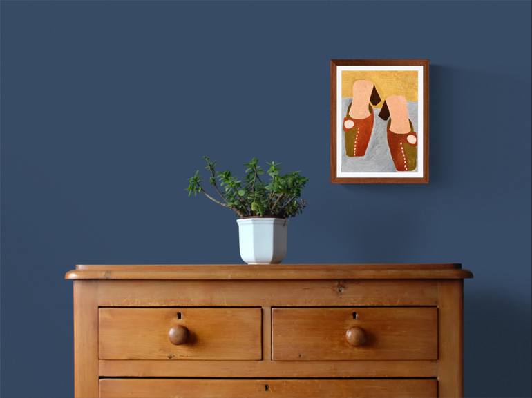 Original Contemporary Fashion Painting by Krystina Nielsen