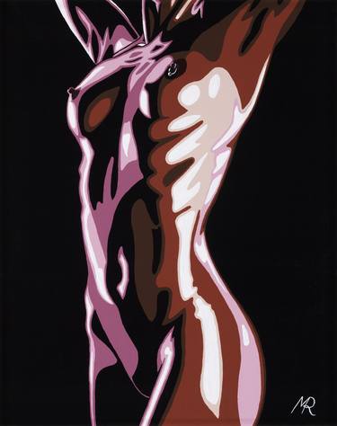 Print of Pop Art Erotic Paintings by Mark Roberts
