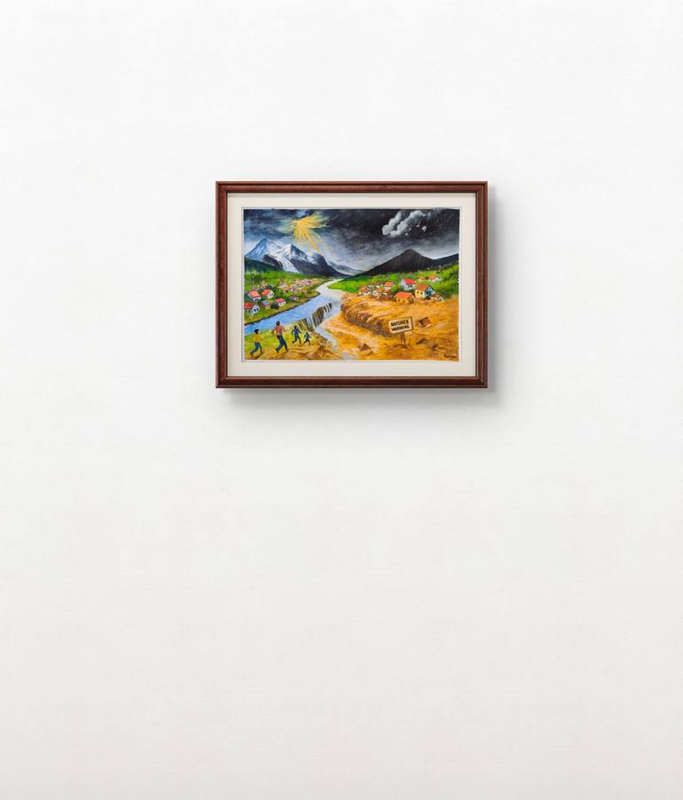 Original Contemporary Nature Painting by Mani Kohli