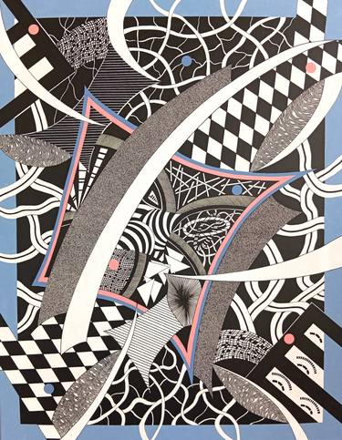 Original Abstract Paintings by Marta Mak