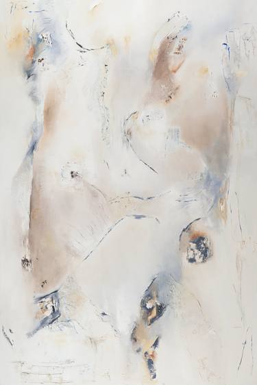 Original Abstract Expressionism Abstract Painting by Najma Velshi