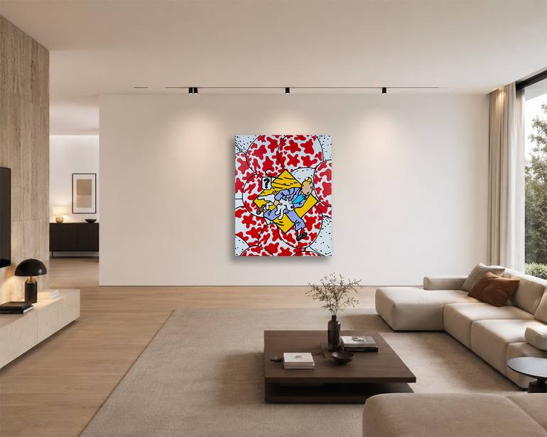 Original Pop Art Pop Culture/Celebrity Painting by Mihai Marza