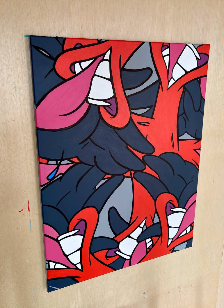 Original Pop Art Pop Culture/Celebrity Painting by Mihai Marza