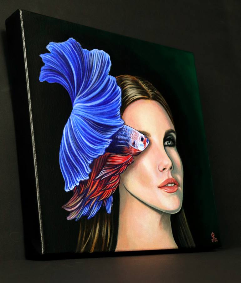 Original Contemporary Women Painting by Wheeshan Ong