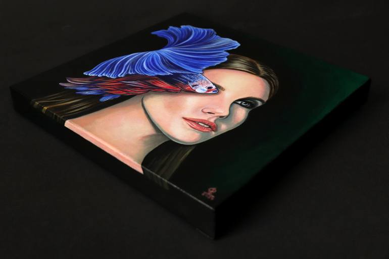 Original Contemporary Women Painting by Wheeshan Ong
