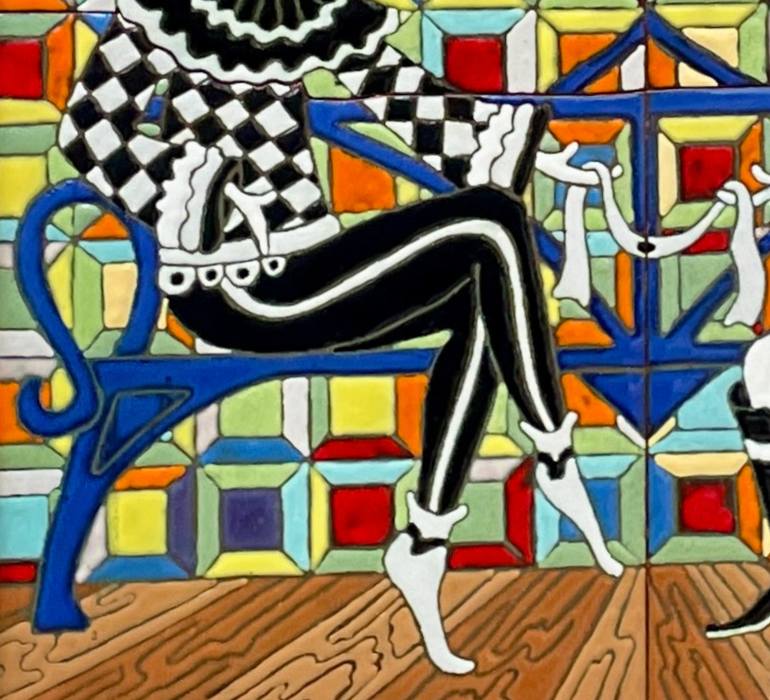 Original Figurative Cartoon Mixed Media by Kabanov Art Studio