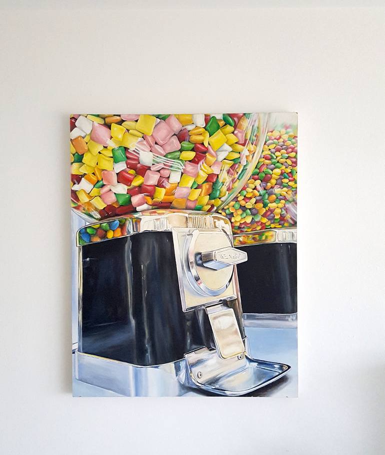 Original Realism Food Painting by Nancy Whitehead