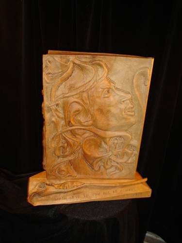 Original Expressionism Celebrity Sculpture by George Zavistovsky aka Tivaud