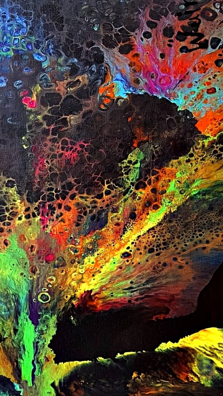 Original Contemporary Abstract Painting by Wuira Art
