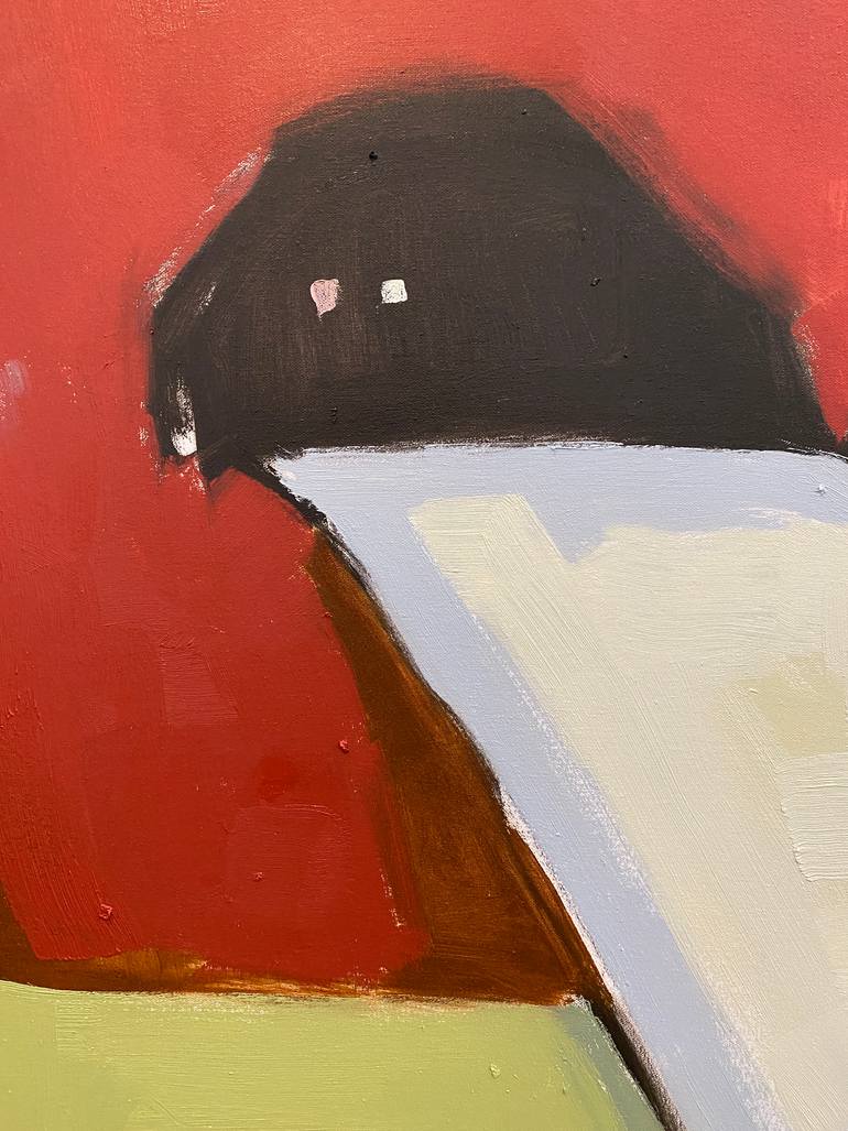 Original Abstract Landscape Painting by Aldo Cherres
