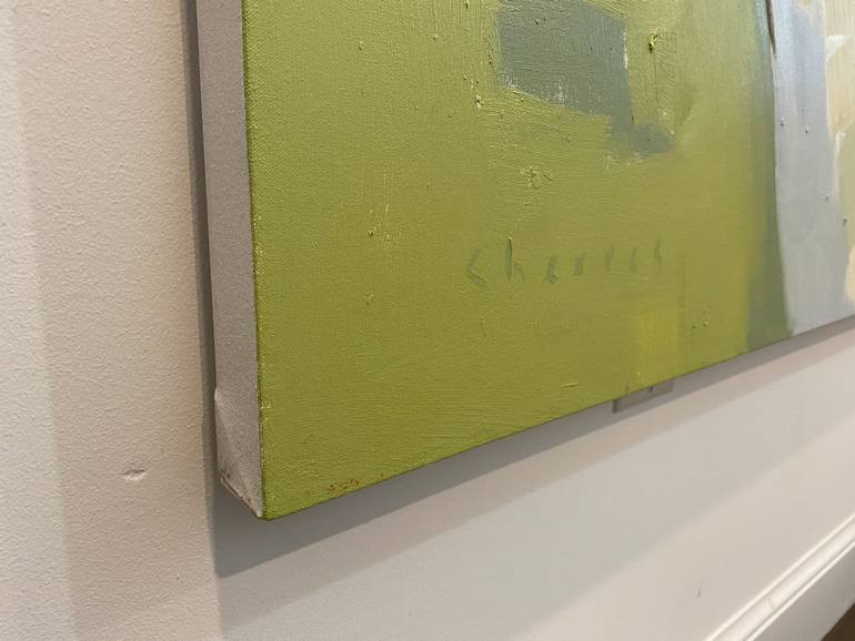 Original Abstract Landscape Painting by Aldo Cherres