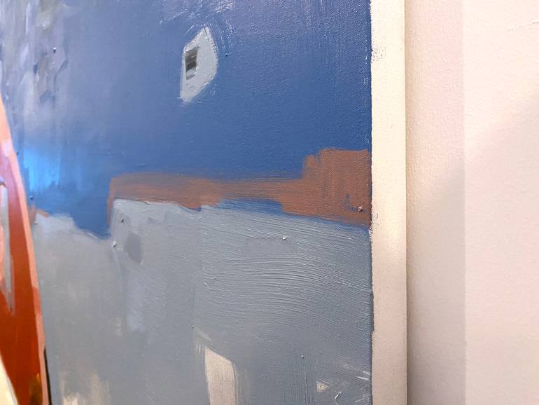 Original Abstract Landscape Painting by Aldo Cherres