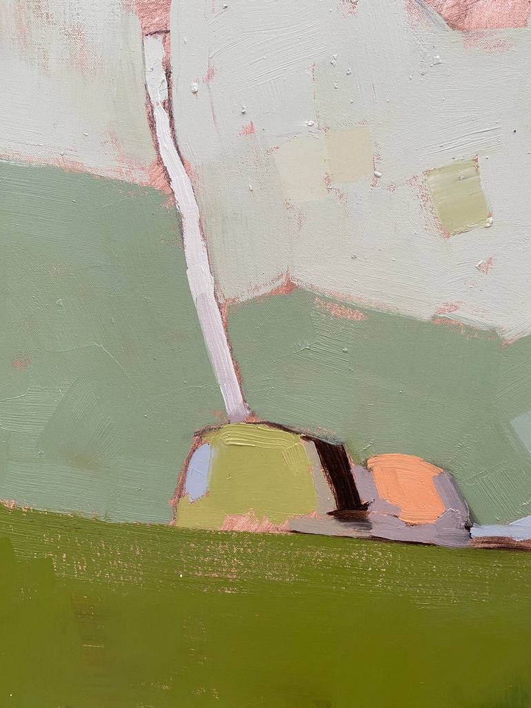 Original Abstract Landscape Painting by Aldo Cherres