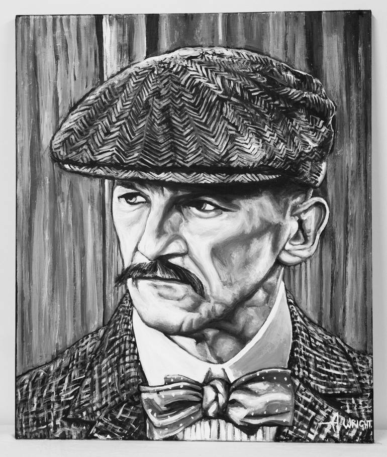 Original Famous Painting by Andrew Wright  Contemporary Art on Canvas  Arthur Shelby