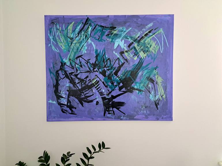Original Modern Abstract Painting by Gerard Carruthers