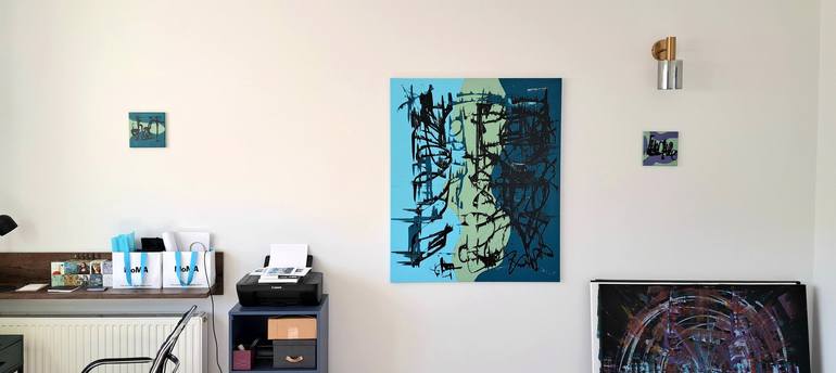 Original Minimalism Abstract Painting by Gerard Carruthers
