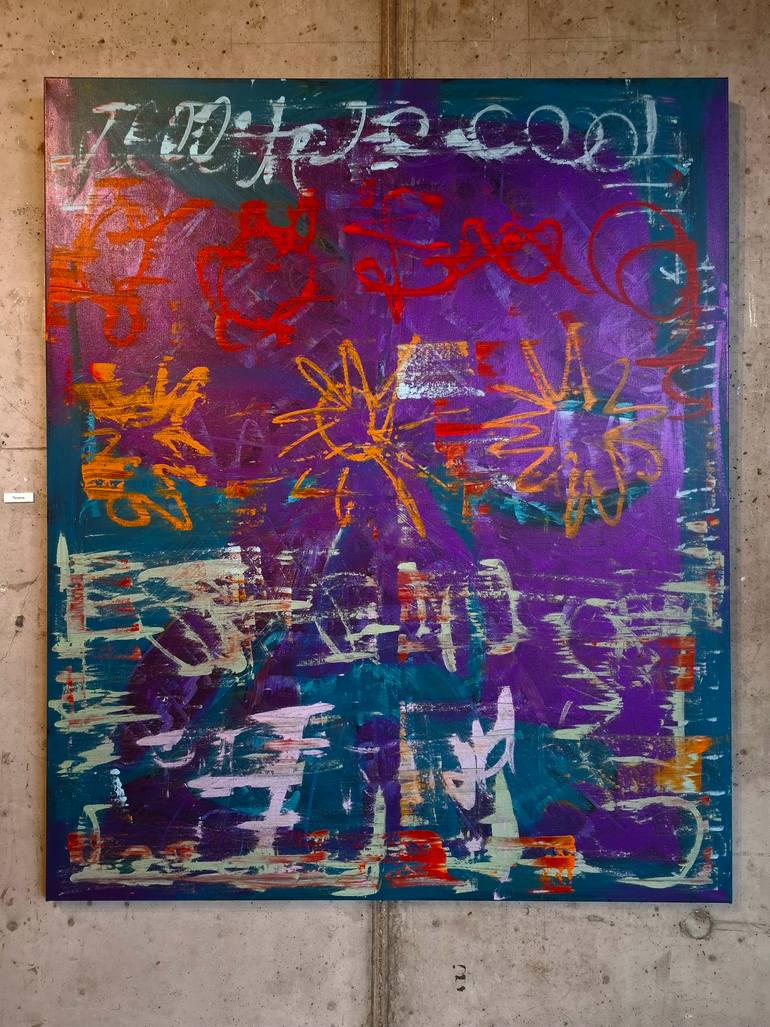 Original Abstract Painting by Gerard Carruthers
