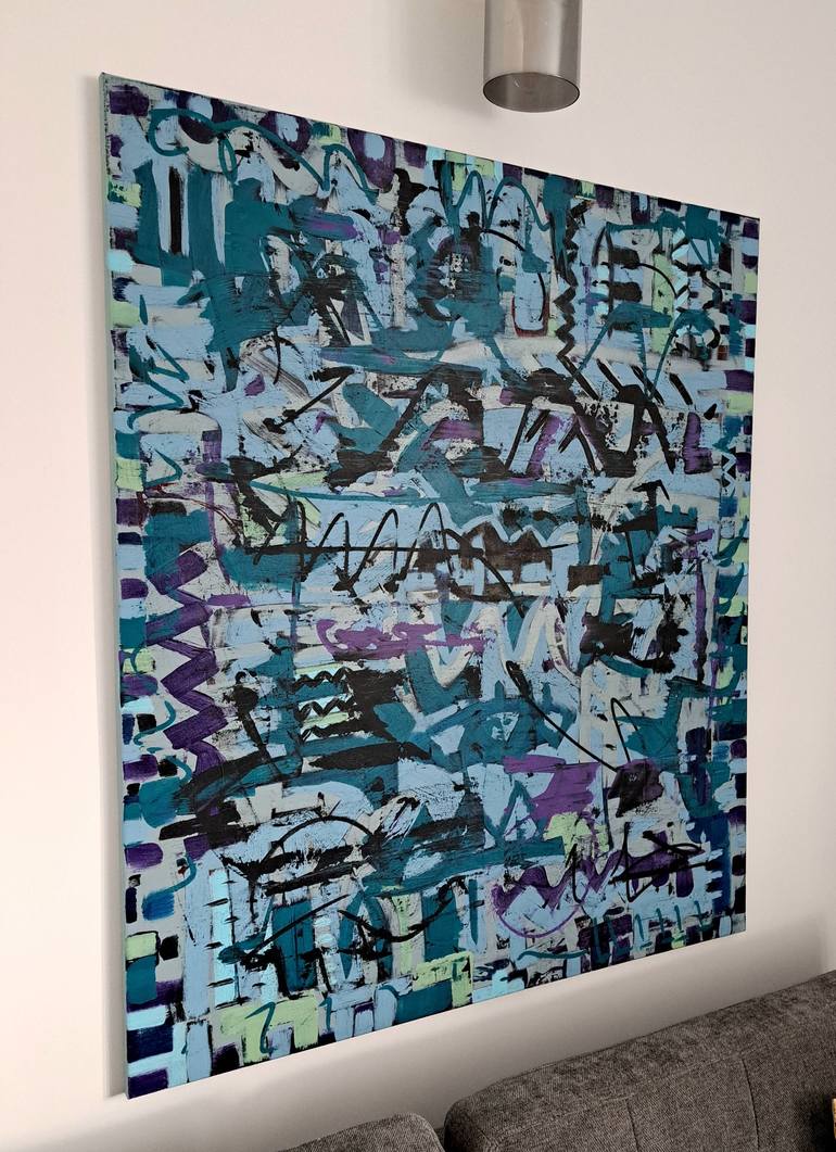 Original Modern Abstract Painting by Gerard Carruthers