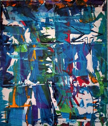Original Modern Abstract Paintings by Gerard Carruthers