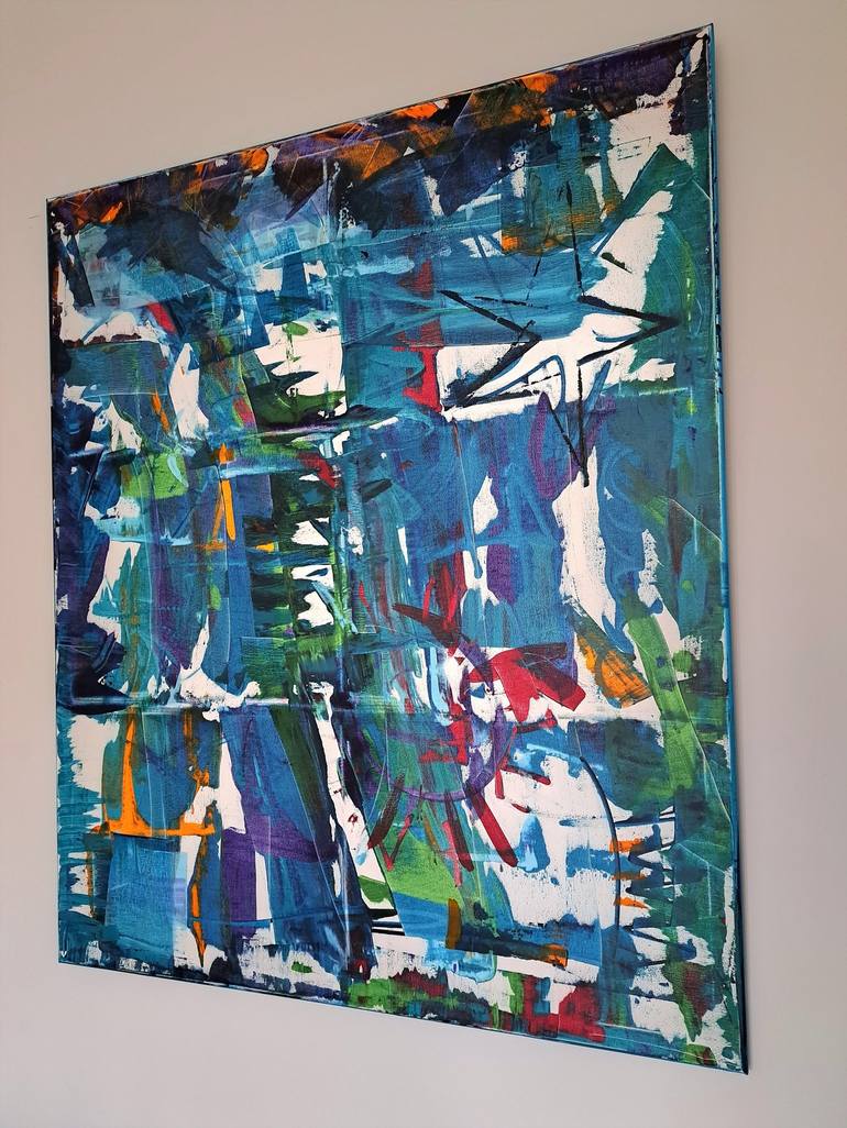 Original Modern Abstract Painting by Gerard Carruthers