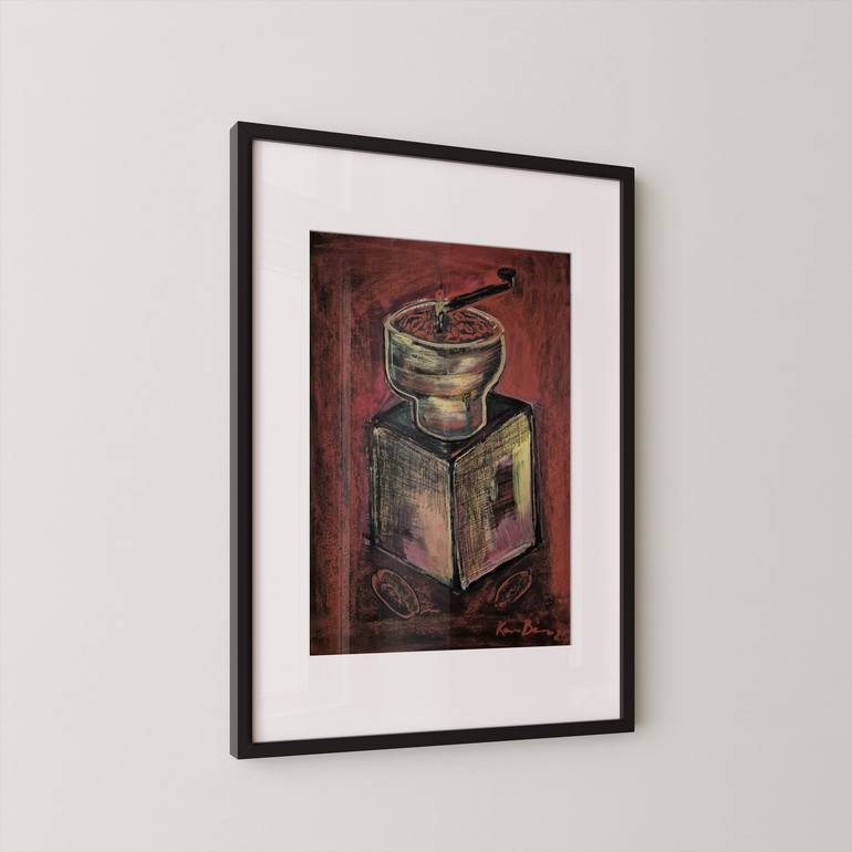 Original Abstract Still Life Painting by Kevin Bimo
