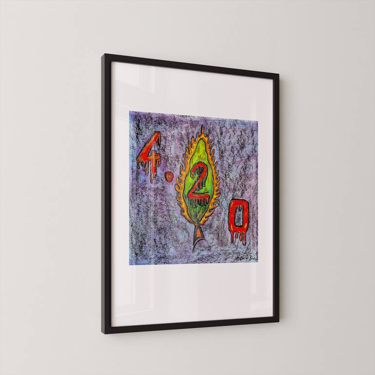 Original Abstract Expressionism Abstract Painting by Kevin Bimo