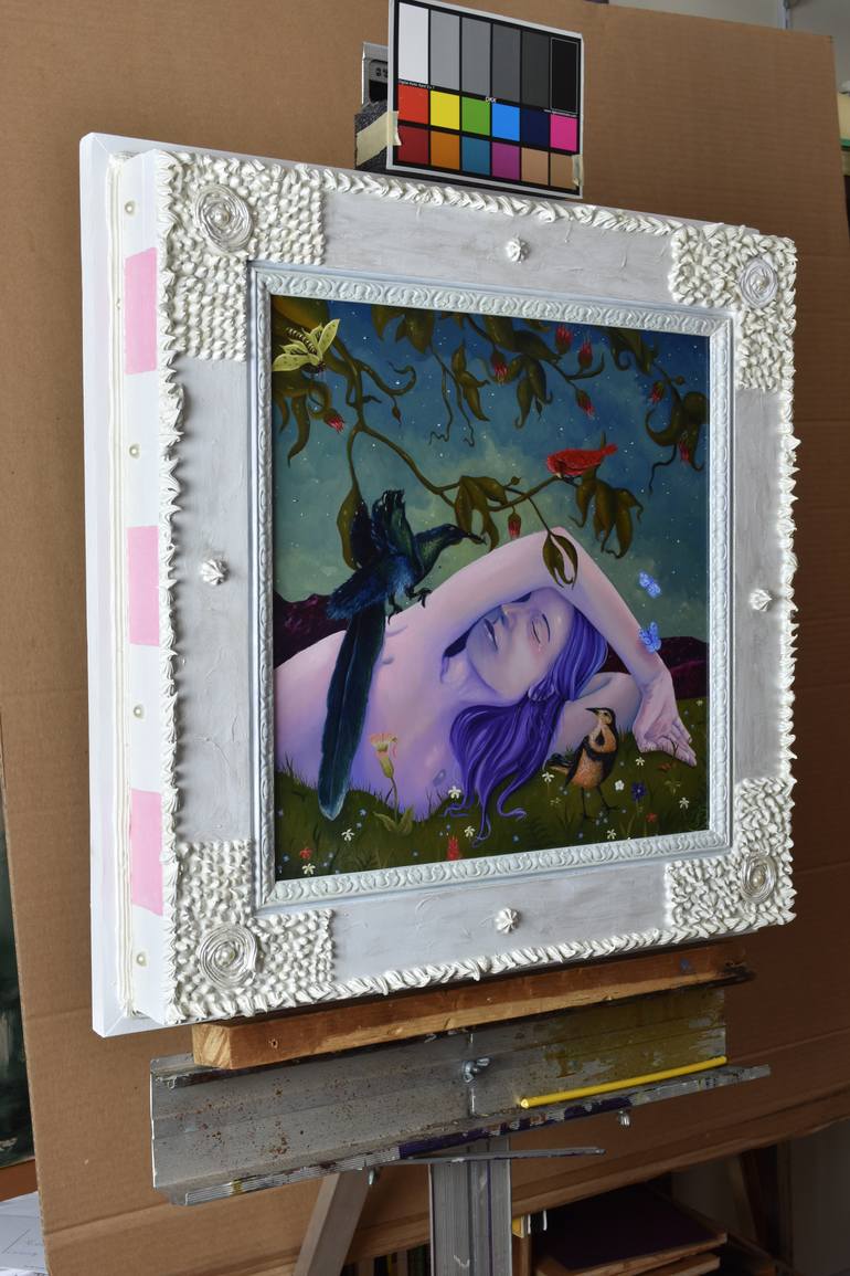 Original Figurative Women Painting by Jon Christopher Gernon