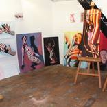 New Paintings I'm Working On - June 2011 by Karolien Deman