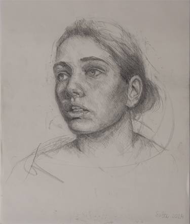 Print of Figurative People Drawings by Balazs Solti