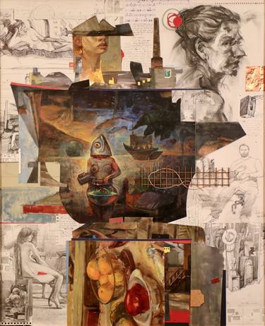 Original Time Collage by Titus Castanza