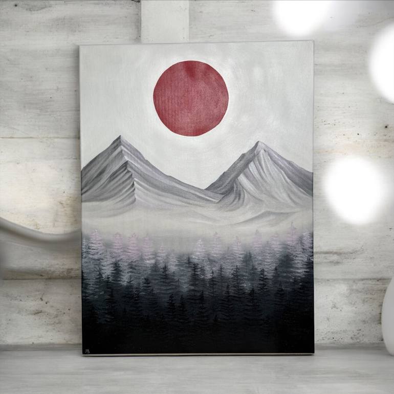 Original Abstract Painting by Iuliia Faliushina