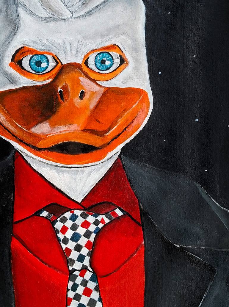 Original Contemporary Comics Painting by Alfred Fox