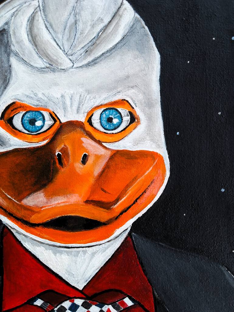 Original Contemporary Comics Painting by Alfred Fox