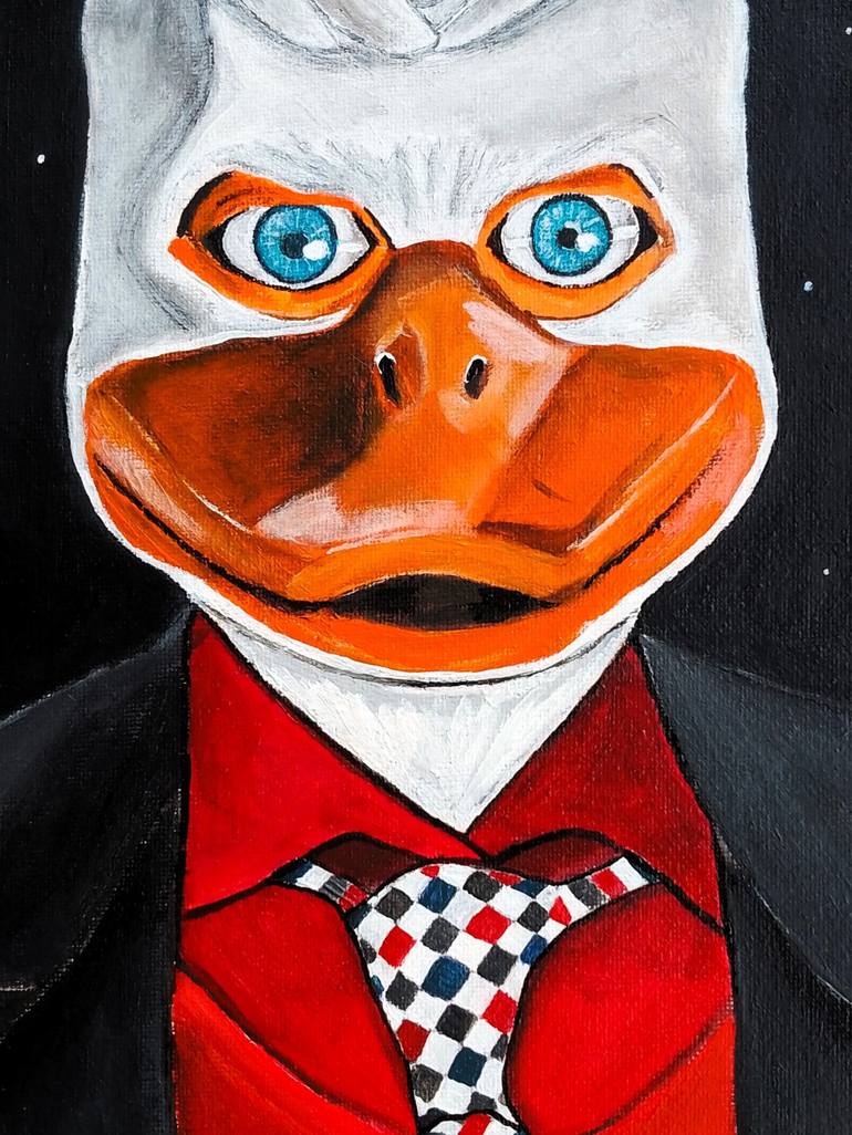 Original Contemporary Comics Painting by Alfred Fox