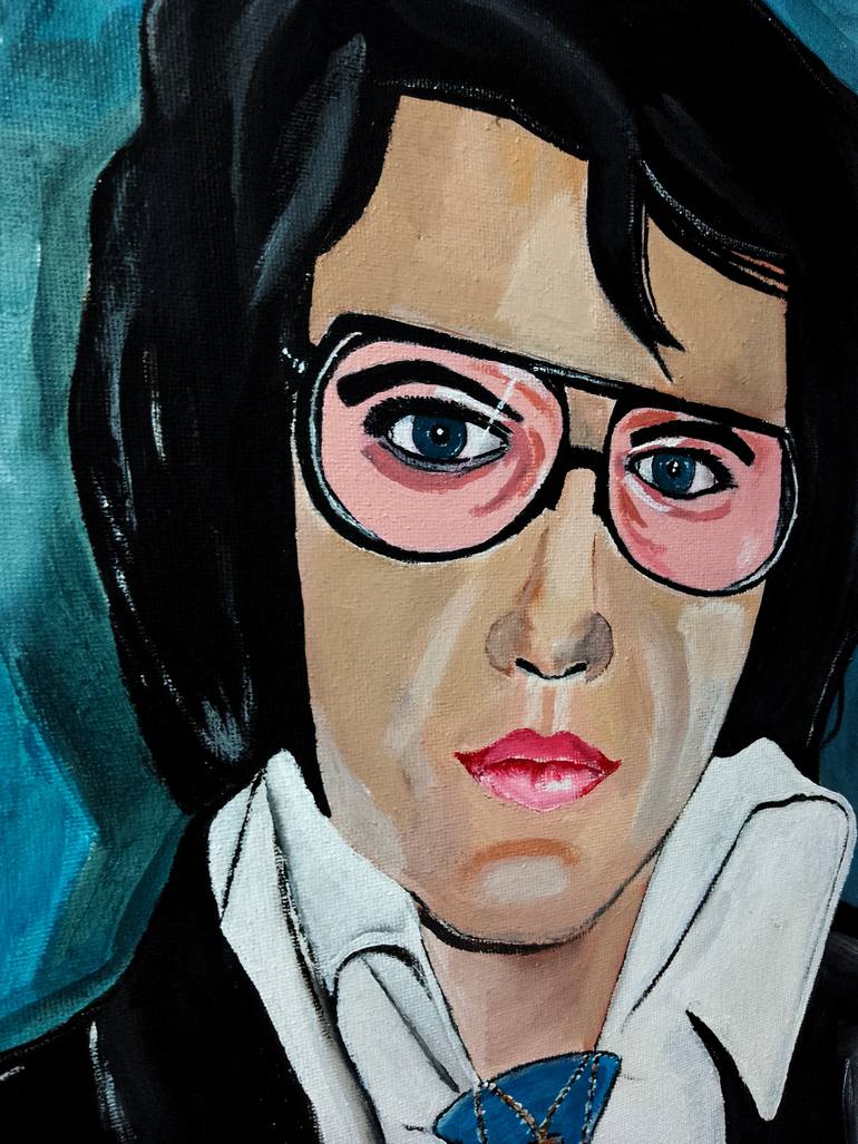 Original Abstract Pop Culture/Celebrity Painting by Alfred Fox