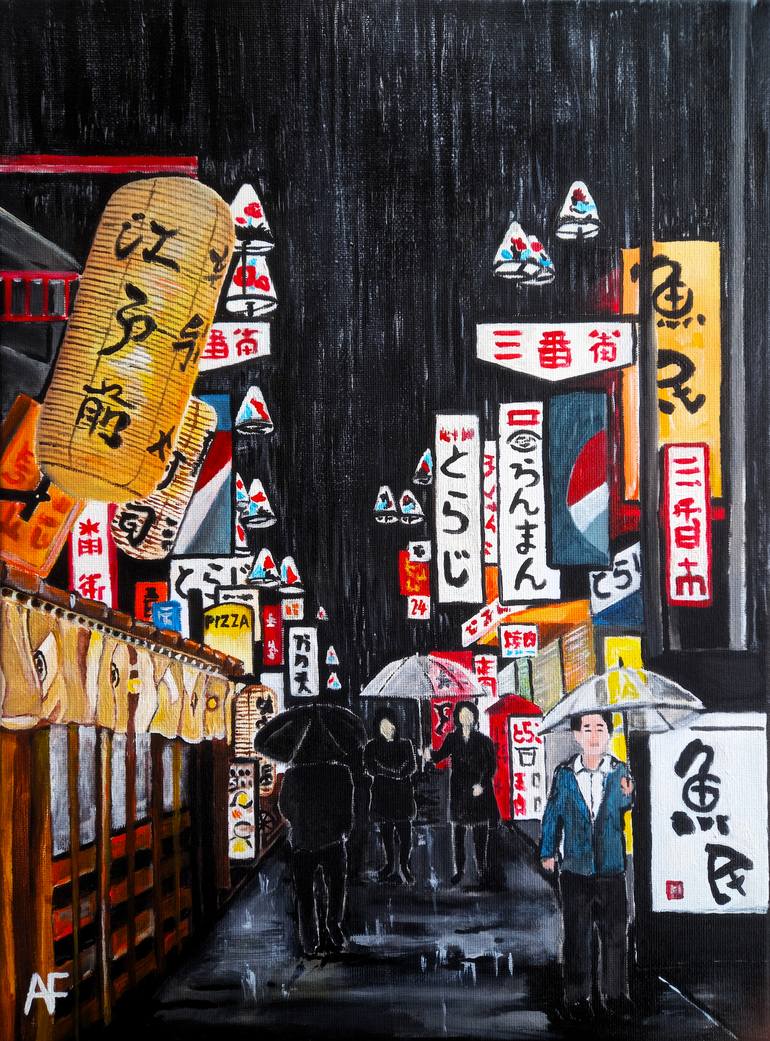 Tokyo paintings | Saatchi Art