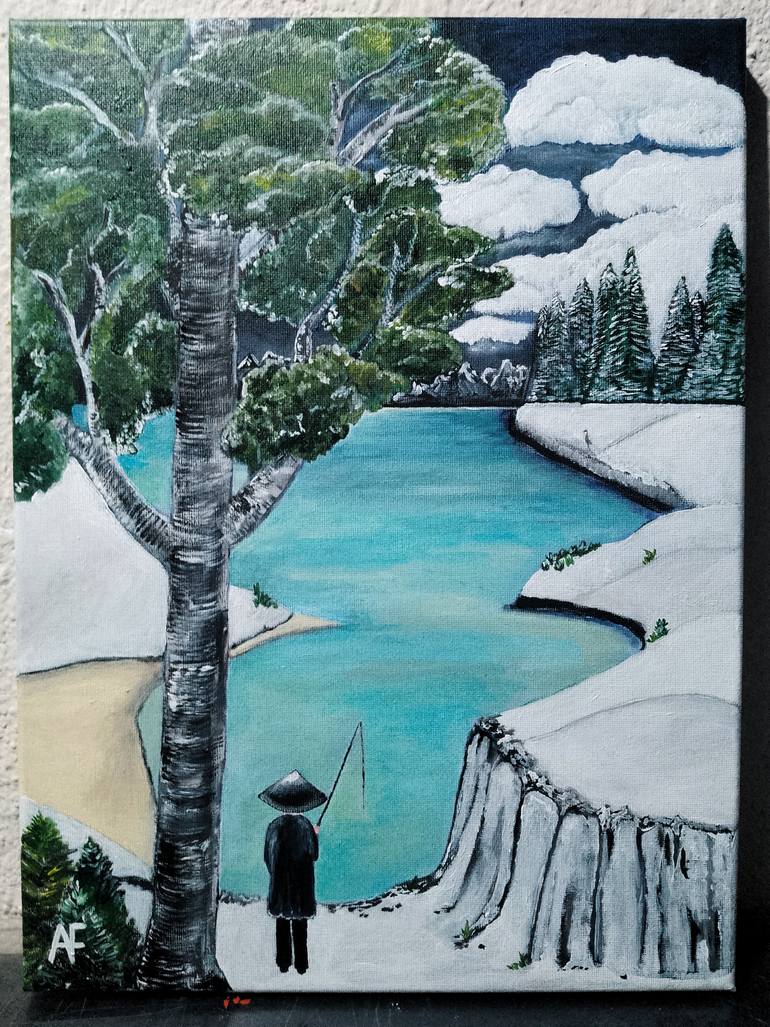 Original Contemporary Nature Painting by Alfred Fox