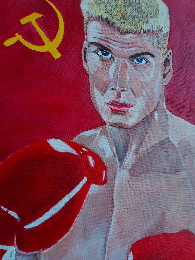 Original Abstract Cinema Painting by Alfred Fox