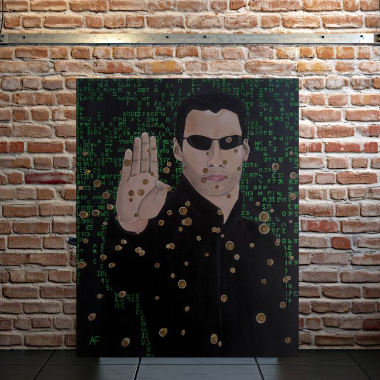 Original Contemporary Cinema Painting by Alfred Fox