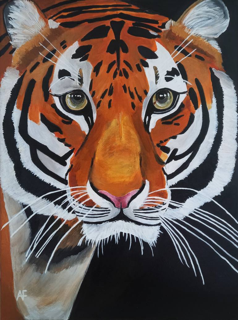 Original  Painting by alfred fox