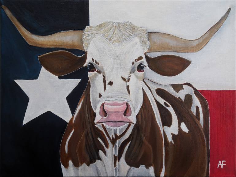 Original Wildlife Painting by Alfred Fox | Contemporary Art on Canvas | Monarch of the Rangeland