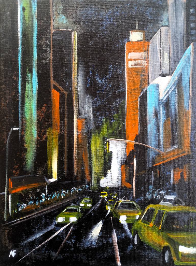 Original  Painting by alfred fox