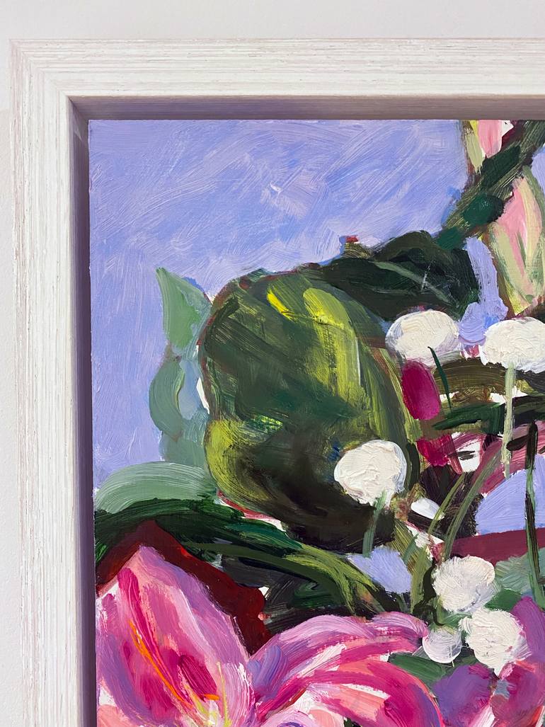 Original Impressionism Floral Painting by Andrew Field
