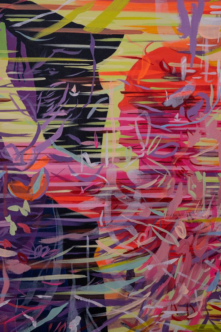 Original Abstract Painting by Görkem Dikel